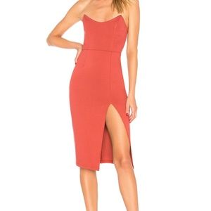 By The Way High Slit Midi Dress from REVOLVE